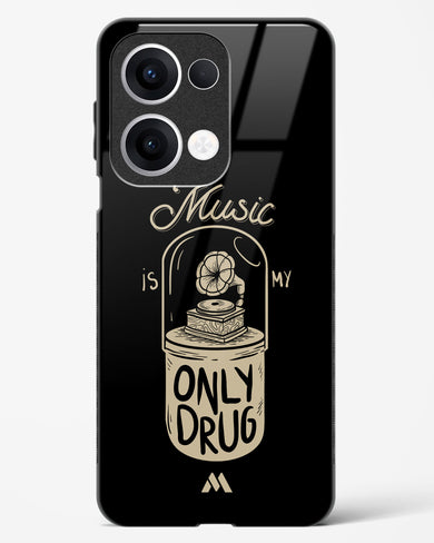 Music the Only Drug Glass Case Phone Cover (Oppo)