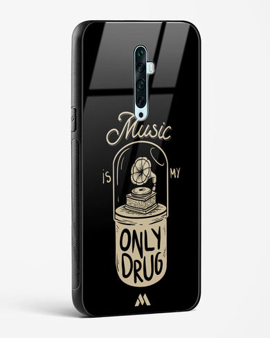 Music the Only Drug Glass Case Phone Cover (Oppo)