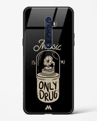 Music the Only Drug Glass Case Phone Cover (Oppo)