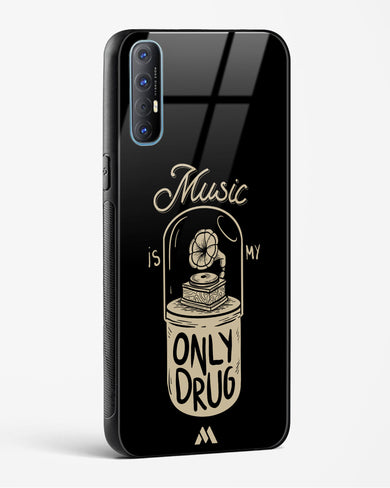 Music the Only Drug Glass Case Phone Cover (Oppo)