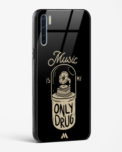 Music the Only Drug Glass Case Phone Cover (Oppo)