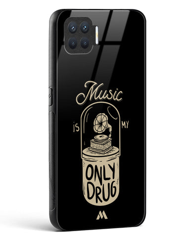 Music the Only Drug Glass Case Phone Cover (Oppo)