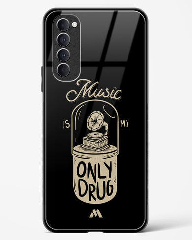 Music the Only Drug Glass Case Phone Cover (Oppo)