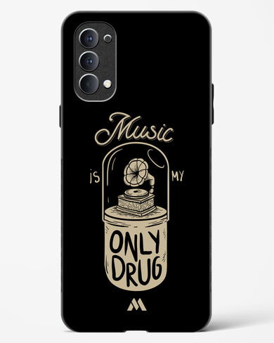 Music the Only Drug Glass Case Phone Cover (Oppo)