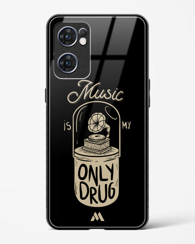 Music the Only Drug Glass Case Phone Cover (Oppo)