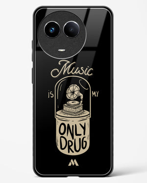 Music the Only Drug Glass Case Phone Cover (Realme)