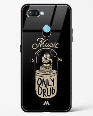 Music the Only Drug Glass Case Phone Cover-(Realme)