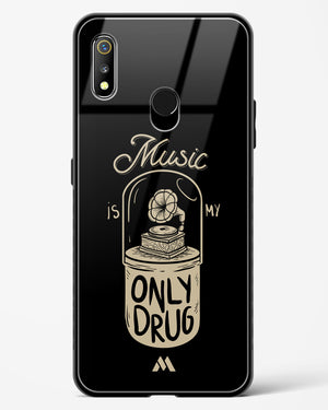 Music the Only Drug Glass Case Phone Cover (Realme)