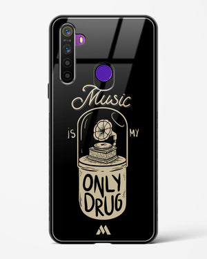Music the Only Drug Glass Case Phone Cover (Realme)