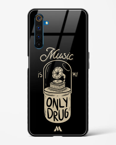 Music the Only Drug Glass Case Phone Cover-(Realme)