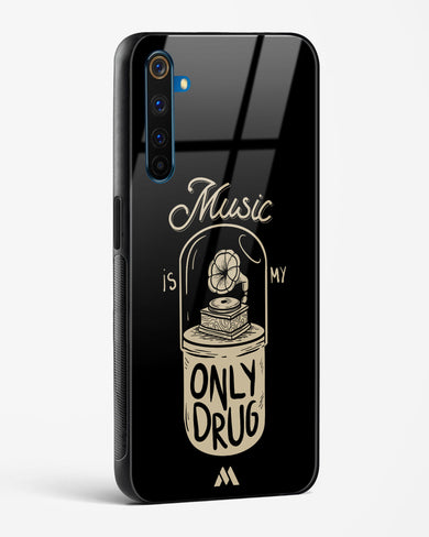 Music the Only Drug Glass Case Phone Cover-(Realme)