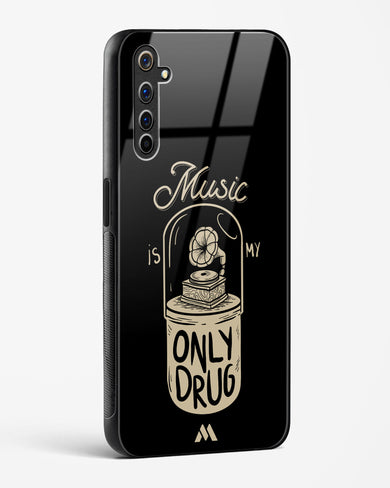 Music the Only Drug Glass Case Phone Cover-(Realme)