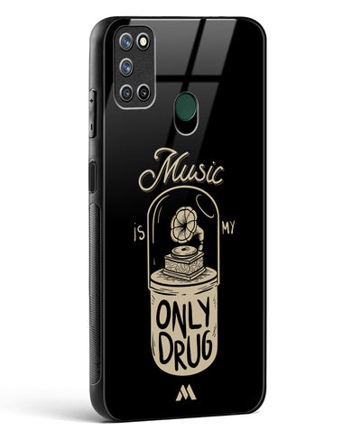 Music the Only Drug Glass Case Phone Cover-(Realme)