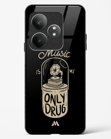 Music the Only Drug Glass Case Phone Cover (Realme)