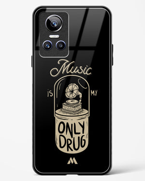 Music the Only Drug Glass Case Phone Cover-(Realme)