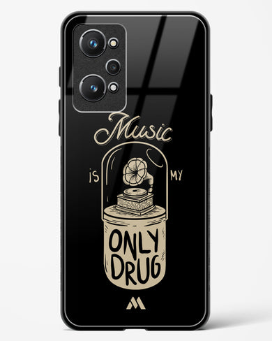 Music the Only Drug Glass Case Phone Cover-(Realme)