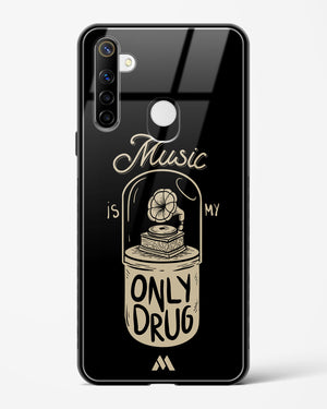 Music the Only Drug Glass Case Phone Cover-(Realme)