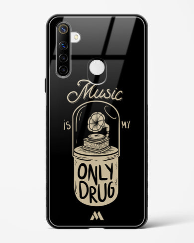 Music the Only Drug Glass Case Phone Cover (Realme)