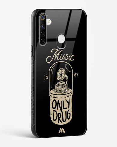Music the Only Drug Glass Case Phone Cover (Realme)