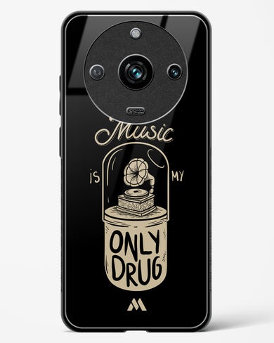 Music the Only Drug Glass Case Phone Cover-(Realme)