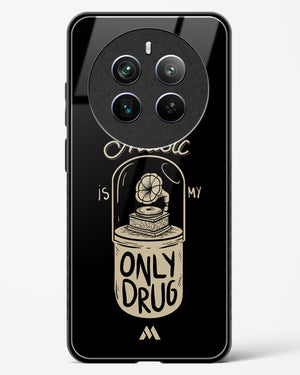 Music the Only Drug Glass Case Phone Cover (Realme)