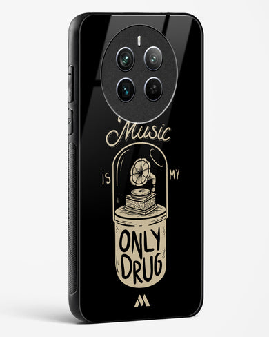 Music the Only Drug Glass Case Phone Cover (Realme)