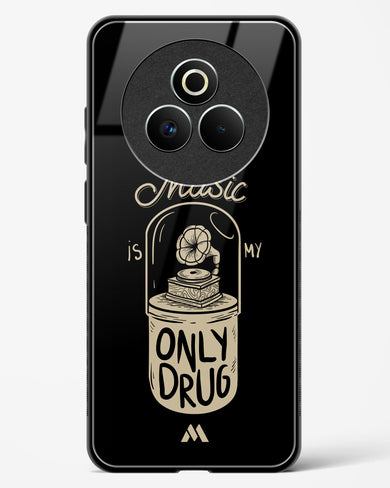 Music the Only Drug Glass Case Phone Cover (Realme)