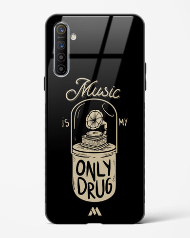 Music the Only Drug Glass Case Phone Cover-(Realme)