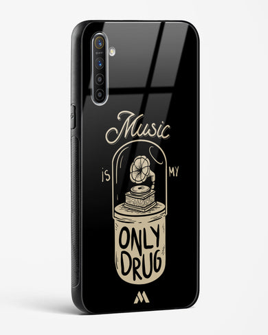 Music the Only Drug Glass Case Phone Cover-(Realme)