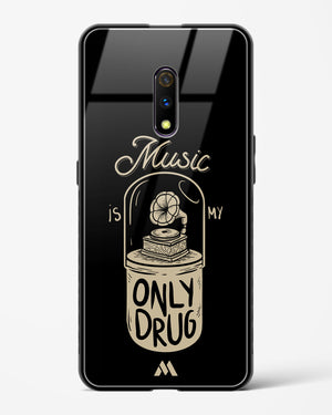 Music the Only Drug Glass Case Phone Cover (Realme)