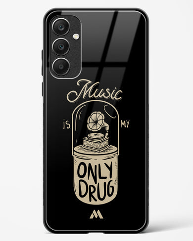 Music the Only Drug Glass Case Phone Cover (Samsung)