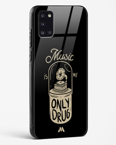 Music the Only Drug Glass Case Phone Cover (Samsung)