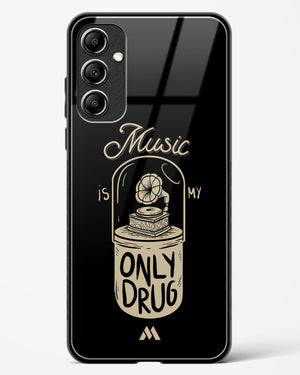 Music the Only Drug Glass Case Phone Cover-(Samsung)