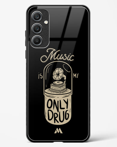 Music the Only Drug Glass Case Phone Cover (Samsung)