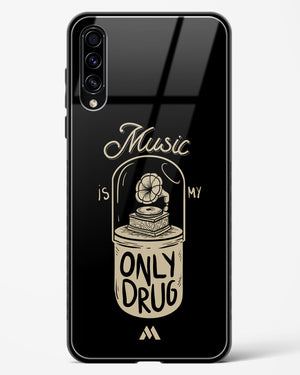 Music the Only Drug Glass Case Phone Cover-(Samsung)