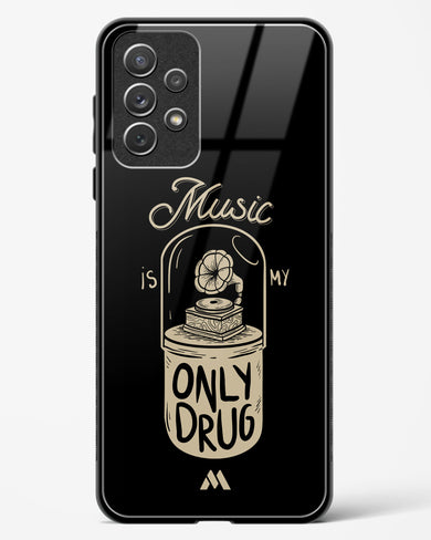 Music the Only Drug Glass Case Phone Cover (Samsung)