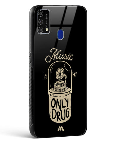 Music the Only Drug Glass Case Phone Cover-(Samsung)