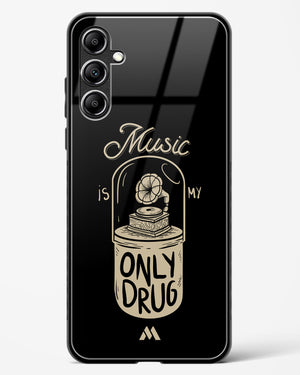 Music the Only Drug Glass Case Phone Cover (Samsung)