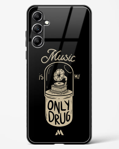 Music the Only Drug Glass Case Phone Cover (Samsung)