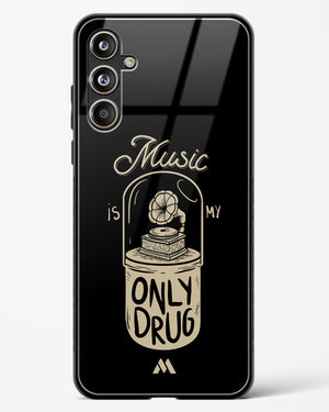 Music the Only Drug Glass Case Phone Cover (Samsung)