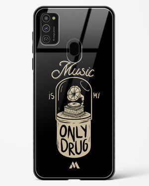 Music the Only Drug Glass Case Phone Cover-(Samsung)