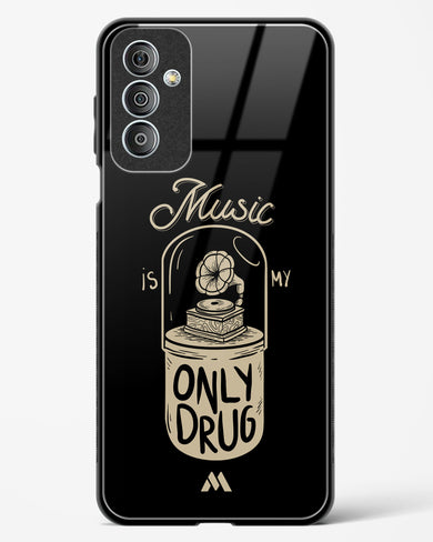 Music the Only Drug Glass Case Phone Cover-(Samsung)