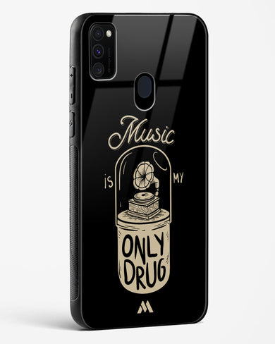 Music the Only Drug Glass Case Phone Cover (Samsung)