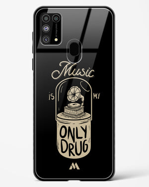 Music the Only Drug Glass Case Phone Cover-(Samsung)