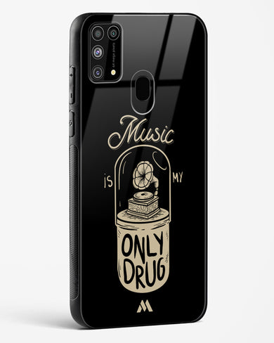 Music the Only Drug Glass Case Phone Cover (Samsung)