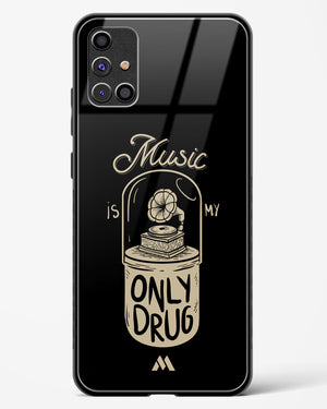 Music the Only Drug Glass Case Phone Cover-(Samsung)