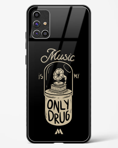 Music the Only Drug Glass Case Phone Cover (Samsung)