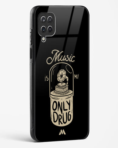 Music the Only Drug Glass Case Phone Cover-(Samsung)