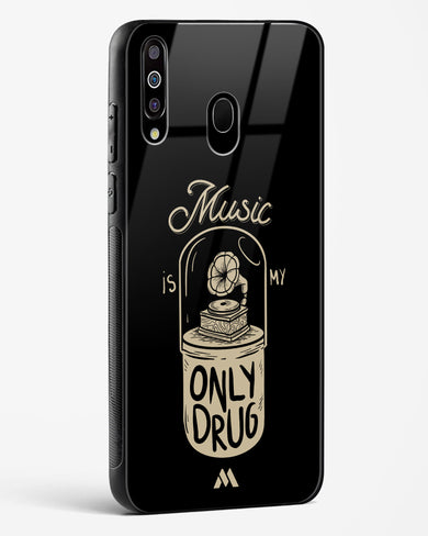 Music the Only Drug Glass Case Phone Cover-(Samsung)