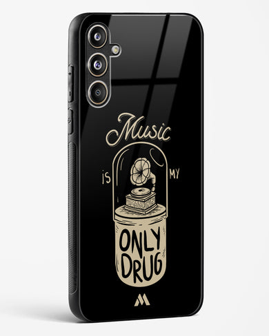 Music the Only Drug Glass Case Phone Cover (Samsung)